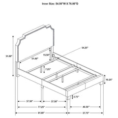 Tamarac - Upholstered Panel Bed