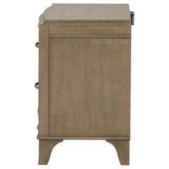 Trenton - 2-Drawer Nightstand Bedside Table - Washed Mango