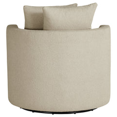 Debbie - Upholstered Swivel Accent Chair