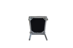 House Marchese - Side Chair (Set of 2) - Two Tone Gray Fabric & Pearl Gray