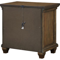 Bennington - 2-Drawer Nightstand - Acacia Brown