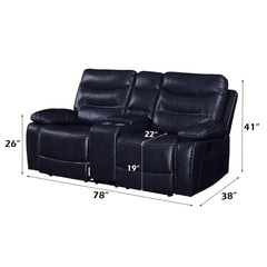 Aashi - Loveseat w/Console (Motion)