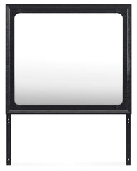 Londer - Black - Bedroom Mirror
