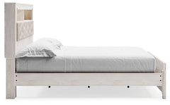Altyra - King Bookcase Panel Bed - White