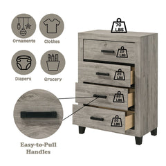 Mari - Chest - Light Gray Finish