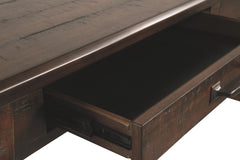 Baldridge - Rustic Brown - Home Office Large Leg Desk