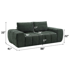 Medwin - Sofa - Green