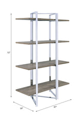 Libby - Bookshelf - Chrome