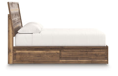 Chirason - Panel Bed With Storage