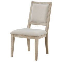 Trofello - Cushioned Dining Side Chair (Set of 2) - White Washed