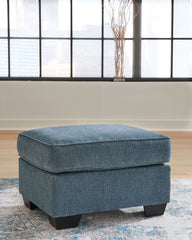 Cashton - Ottoman - Blue