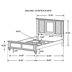 Franco - Panel Bed