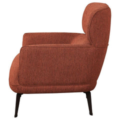 Andrea - Upholstered Crecent Arm Accent Chair