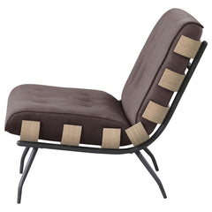 Aloma - Upholstered Tufted Armless Accent Chair