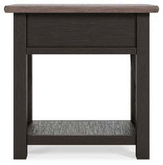 Tyler - Black / Gray - Chair Side End Table