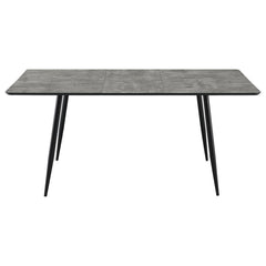 Horizon - 63" Butterfly Leaf Extension Dining Table - Gray