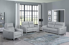 Derek - Upholstered Power Reclining Loveseat