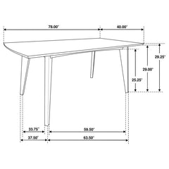 Malone - Rectangular Dining Table Set