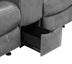 Conrad - Upholstered Padded Arm Motion Sofa Set