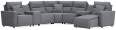 Modmax II - Reclining Sectional - Salt And Pepper