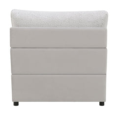 Tarrance - Modular Power Armless Recliner - Gray