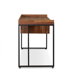 Sara - Desk - Walnut & Sandy Black