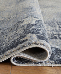 Langrich - 5' x 7' Rug - Blue / Gray / Cream