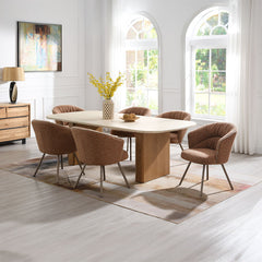 Lidi - Side Chair (Set of 2) - Rust Orange