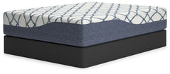 14 Inch Chime Elite 2.0 - California King Mattress - White / Blue