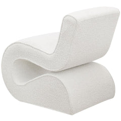 Ronea - Boucle Upholstered Armless Curved Chair