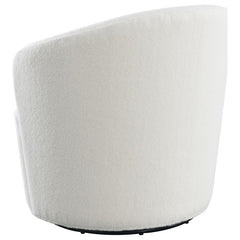 Joyce - Upholstered Barrel Back Swivel Chair