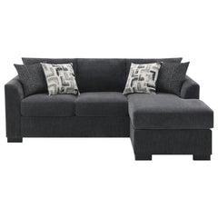 Storey - Upholstered Sleeper Sectional Chaise Sofa