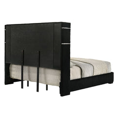 Garner - Bed With Fireplace, LED, Reading Light, Speaker, Bluetooth & USB