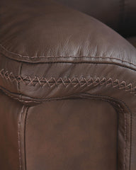 Bleckley - Power Reclining Loveseat With Console / Adjustable Headrest