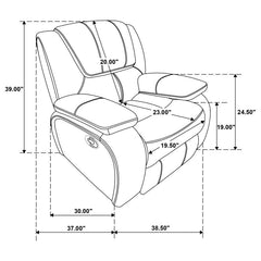 Camila - Glider Recliner