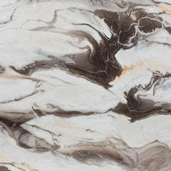 Jeshina - Dining Table - Dark Brown / Beige
