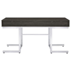 Noorvik - 3-Drawer Engineered Wood Desk - Dark Oak