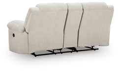Orlen - Double Reclining Loveseat With Console - Winter