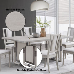 Marta - Dining Table - Natural Finish