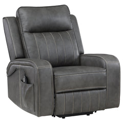 Raelynn - Upholstered Track Arm Recliner