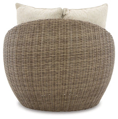 Danson - Swivel Lounge w/Cushion (Set of 2) - Beige