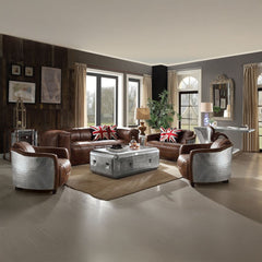 Brancaster - Sofa - Retro Brown Top Grain Leather