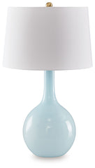 Rylanton - Aqua - Glass Table Lamp