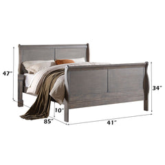 Louis Philippe III - Bed (FB 34"H)