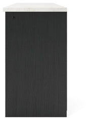 Cadmori - TV Stand With Fireplace Option