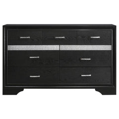 Miranda - Panel Bedroom Set - Black