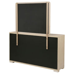 Ladera - 6-Drawer Bedroom Dresser And Mirror - Light Elm
