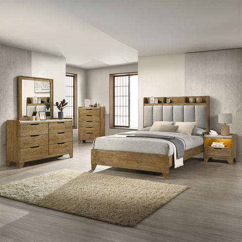 Garcia - Mirror - Light Brown