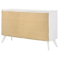 Janelle - 6-Drawer Dresser - White