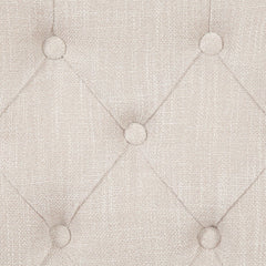 Gerardo - Side Chair (Set of 2) - Beige Linen & Weathered Espresso